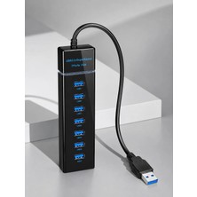 Astraltech 7 Girişli USB 3.0 Hub 5gbps LED Göstergeli USB Çoğaltıcı