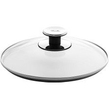 Fissler/şeffaf Cam Kapak (Ø 22 Cm) Tava, Tencere ve Düdüklü Tencere Için Yedek Kapak