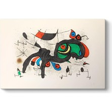 Miro - Le Belier Fleuri Kanvas Tablo 100 x 70
