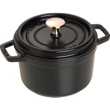 Dökme Demir Kızartma Tavası/güveç, Yuvarlak 16 Cm, 1,2 L, Siyah