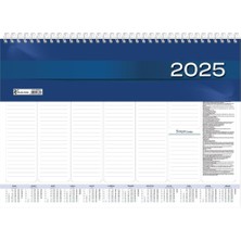 Keskin Color 2025-AJ-70 28 * 40 Haftalık Spiralli Masa Sümeni