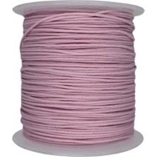 Mg Ropes Paraşüt Ip, Bileklik, Tesbih ve Hobi Ipi 0.8 mm 100 Metre Makara Açık Pembe