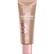 L'oreal Paris Glotion All-In-One Doğal Işıltı Aydınlatıcı Losyon - 903 Medium Glow