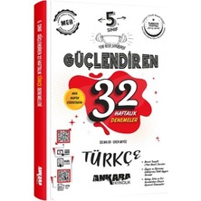Akm Kitap 5. Sınıf Türkçe Güçlendiren 32 Haftalık Denemeleri Ankara Yayıncılık
