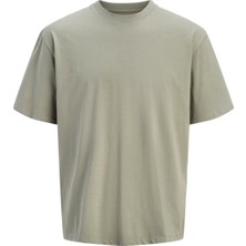 Jack & Jones Jjebradley Tee Ss O-Neck Noos Vetiver 12249319-VE