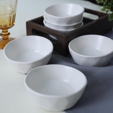 Beyaz Çerezlik Sosluk 12 cm 6 Adet 022