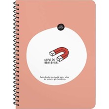 Keskin Color Hisli Şeyler Hepsi De Beni Bulur Orta Boy Çizgili Defter