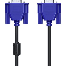 15 Pinli VGA To VGA Görüntü Kablosu 1.5 Metre