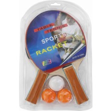 Aksu Masa Tenisi Raket Seti (2 Raket 3 Top)