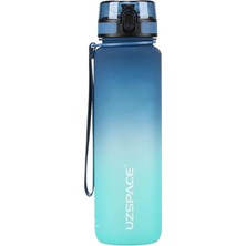 Boy 28 cm 1000 ml 1 Litre Tritan Su Matarası 14 Renk Softtouch