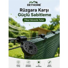 Deyhome Gölgelik Sabitleme Klipsi Uv Dayanımlı – Sera, Bahçe Filesi, Gölgelik Tente ve Tarım
