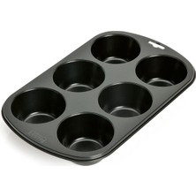Für 6 Muffins 29 x 18 cm Standardgröße Antihaftbeschichtet Kurze Backzeit Für Süße Und Herzhaf