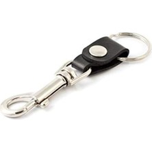 Key-Bak 0305-907 Bolt Snap Deri Kayışlı Anahtarlık Halkası