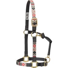 Weaver Leather Naylon Kızıl Aztek Ayarlanabilir Çene ve Boğaz Çıtçıt Askı, Ortalama