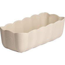 Emile Henry Madeleine Fırın Kabı Baton 9 x 13,5 x 29 cm Ekru/clay