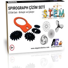 Stem Spirograph Sanat Seti - Çocuklar ve Yetişkinler Için