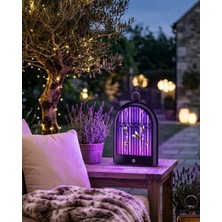 Hace Bazaar Şarjlı Uv Böcek Öldürücü Lamba Balkon ve Bahçe Için Uygun