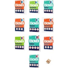 Fenomen Yayıncılık Fenomen Lgs 2027 A + B Serisi Matematik Geometri Fen Türkçe ve Paragraf 10LU Set Soru Bankası + Telefon Standı