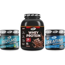 Conlast Whey Protein 2000G Creatine Monohydrate 300 gr Proflaks Plus Vitamax 300 gr Hediyeli