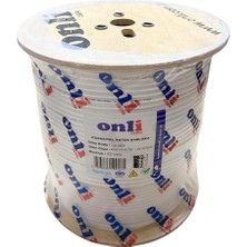 Antenci Onli RG6U6 300METRE 96TEL Beyaz Anten Kablosu Yerli Üretim