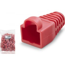 Hace Bazaar RJ45 Konnektör Papuç 100’LÜ Paket - Kırmızı ND2430