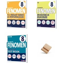 Fenomen Yayıncılık Fenomen Lgs 2027 Inkılap Tarihi Din ve Test Book 3lü Set Soru Bankası + Telefon Standı