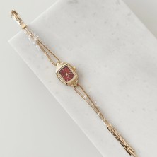 Vesce Atelier Lebel Gold Saat Bordo
