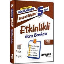 Akm Kitap 5. Sınıf Sosyal Bilgiler Güçlendiren Etkinlikli Soru Bankası Ankara Yayıncılık