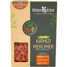 Glutensiz Kırmızı Mercimek Pipe Rigate Makarna 200 gr