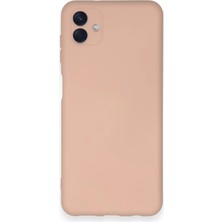Eco Port Samsung Galaxy A04 Kılıf Nano Içi Kadife Silikon - Pudra