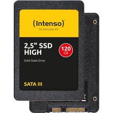 SSD 2.5 Inç Sata 3 120 Gb, Siyah