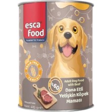Esca Food Dana Etli Yetişkin Köpek Konserve Maması 415GR