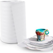 Alizon 50 cm x 50 mt Köpük Ambalaj Rulosu, Koruma Sağlayan Taşınma Malzemesi, Tabak Bardak Kor