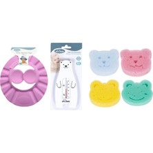 Banyo Seti(Banyo Şapkası+Banyo Derecesi+Banyo Süngeri+Kavramalı Makas)