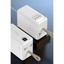 120.000 Mah Dev Kapasiteli Powerbank – 22.5W Pd Hızlı Şarj & LED Fenerli