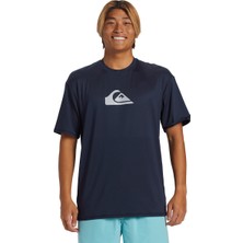Quiksilver Everyday Surf Erkek Mavi Güneş Korumalı T-Shirt AQYWR03135-NA0