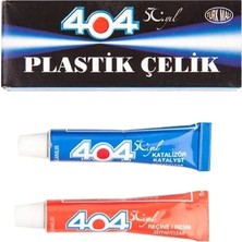 Hace Bazaar 404 Plastik Çelik Kuvvetli Yapıştırıcı 16GR