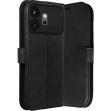 Ototechparca   Huawei Honor 600 Trend S Plus Kapaklı Kılıf - Siyah