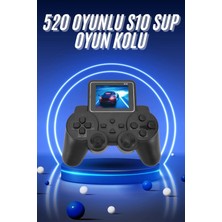 Hace Bazaar 2.4 Inç Ekran 520 Oyunlu Retro Temalı Kablosuz Oyun Kolu El Atarisi