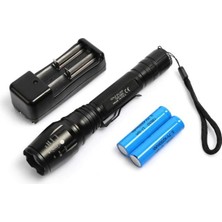 Royaleks Gold Silver GS-585 T6 LED 10W Metal  Feneri