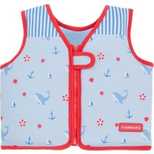 Neopren Çocuk Yüzme Yardımcı Yeleği | 3-6 Yaş (19-30 Kg) | Ayarlanabilir Güvenlik Kayışlı