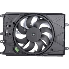 Fiat Egea 1.6 Mjt 120 Hp 1.6 E-Torq 110 Hp 1.4 16V 120 Hp Fan Motoru Davlumbazli 400MM 8kanat 2fıs 52015581 Wisco