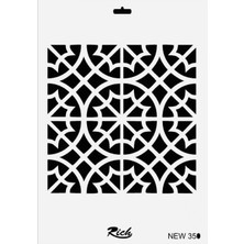Altaylar Tedarik Rich New Seri N-350 Stencil 35X25 cm