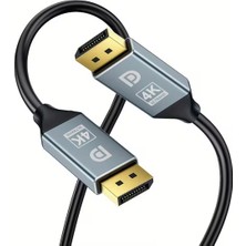 Ultra Hd 4K 1.2 (Dp) Displayport To Displayport Kablo Yüksek Hız 21.6 Gbps Görüntü Aktarıcı K