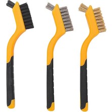TKÇ 180 mm Ölçülü 3 Parça Çok Amaçlı Tel Fırça Seti