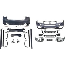 Bmw X6:F16 2014-2019 Gövde Kiti Pdc Ön Arka O Egz Uçlu Marşpiyelli Dodikler M Tech A0162100 Wender