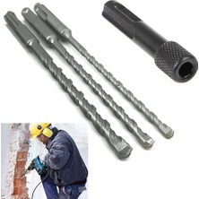 Kırıcı Delici Hilti Için Sds Plus Elmas Uçlu 3lü Matkap Ucu Seti Sds Vidalama Bits Adaptör