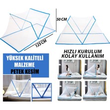 Altaylar Tedarik Sinek Koruyucu Cibinlik - Tül Çocuk - Bebek Portatif Kullanım 50X125CM