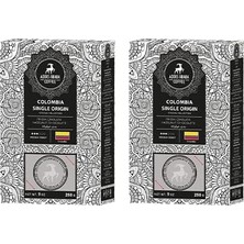 Kolombiya Single Origin Kahve 2X250 Gr. (Öğütülmüş Espresso)