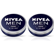 Men Creme Erkek Bakım Kremi 30 Ml, El, Yüz ve Vücut Nemlendirici Krem, Hızlı Emilir, Yapışkan